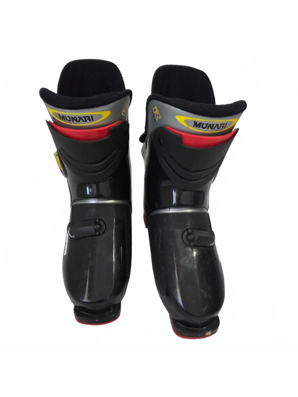 Munari R95 Ski Boots Women's Size 8 Matching Carrying Bag Set Retro 90s